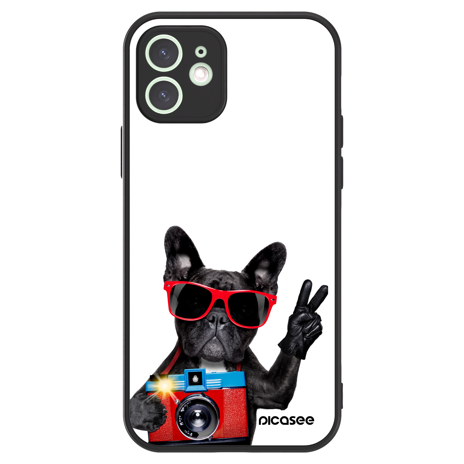 Picasee ULTIMATE CASE MagSafe Apple iPhone 12 - készülékre - Französische Bulldogge