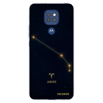 Picasee átlátszó szilikon tok az alábbi mobiltelefonokra Motorola Moto G9 Play - ARIES