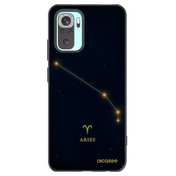 Picasee fekete szilikon tok az alábbi mobiltelefonokra Xiaomi Redmi Note 10 Pro - ARIES