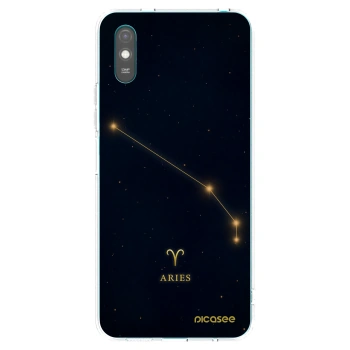 Picasee átlátszó szilikon tok az alábbi mobiltelefonokra Xiaomi Redmi 9AT - ARIES