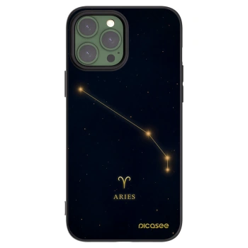 Picasee fekete szilikon tok az alábbi mobiltelefonokra Apple iPhone 13 Pro Max - ARIES