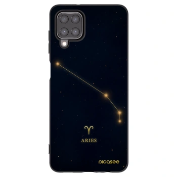 Picasee fekete szilikon tok az alábbi mobiltelefonokra Samsung Galaxy M12 M127F - ARIES