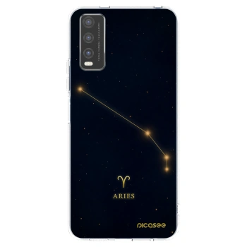Picasee átlátszó szilikon tok az alábbi mobiltelefonokra Vivo Y20s - ARIES