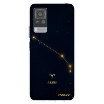 Picasee átlátszó szilikon tok az alábbi mobiltelefonokra Vivo X60 Pro 5G - ARIES