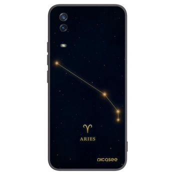 Picasee fekete szilikon tok az alábbi mobiltelefonokra Vivo Y11s - ARIES