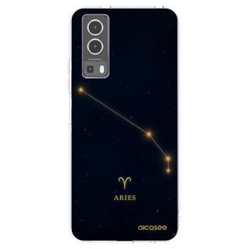 Picasee átlátszó szilikon tok az alábbi mobiltelefonokra Vivo Y72 5G - ARIES