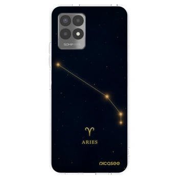 Picasee átlátszó szilikon tok az alábbi mobiltelefonokra Realme 8i - ARIES