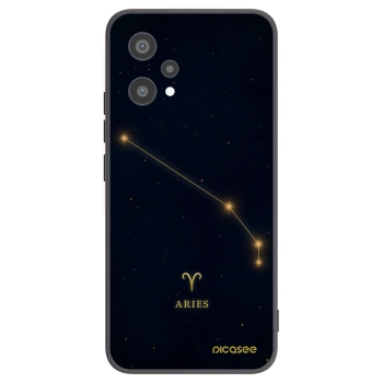 Picasee fekete szilikon tok az alábbi mobiltelefonokra Realme 9 Pro 5G - ARIES