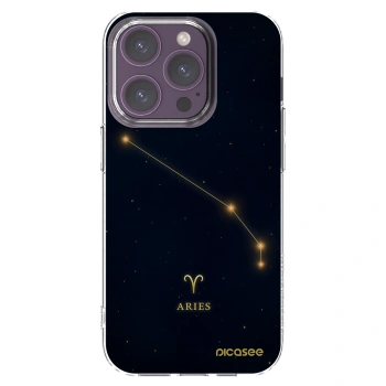 Picasee átlátszó szilikon tok az alábbi mobiltelefonokra Apple iPhone 14 Pro - ARIES