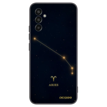Picasee fekete szilikon tok az alábbi mobiltelefonokra Samsung Galaxy M13 M135F - ARIES