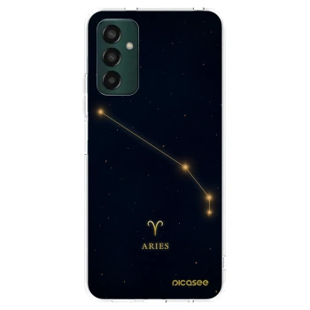 Picasee átlátszó szilikon tok az alábbi mobiltelefonokra Samsung Galaxy M13 M135F - ARIES