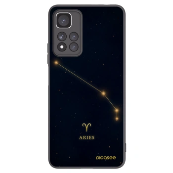 Picasee fekete szilikon tok az alábbi mobiltelefonokra Xiaomi Redmi Note 11 Pro+ 5G - ARIES