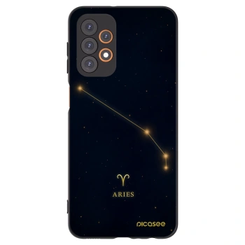 Picasee fekete szilikon tok az alábbi mobiltelefonokra Samsung Galaxy A23 A235F 4G - ARIES