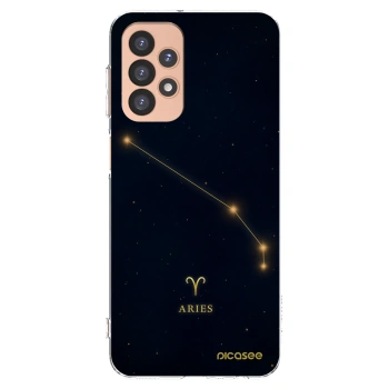 Picasee átlátszó szilikon tok az alábbi mobiltelefonokra Samsung Galaxy A23 A236B 5G - ARIES