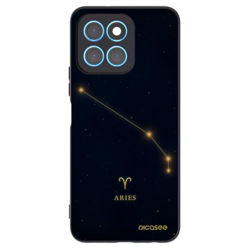 Picasee fekete szilikon tok az alábbi mobiltelefonokra Honor X6 - ARIES