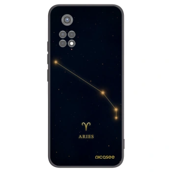 Picasee fekete szilikon tok az alábbi mobiltelefonokra Xiaomi Redmi Note 11S 5G - ARIES