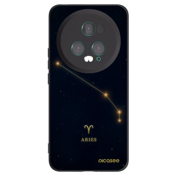 Picasee fekete szilikon tok az alábbi mobiltelefonokra Honor Magic5 Pro - ARIES