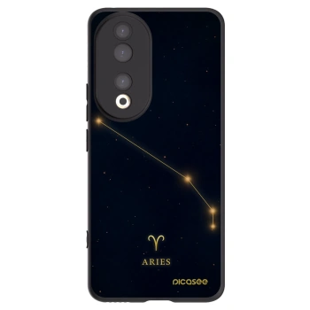 Picasee fekete szilikon tok az alábbi mobiltelefonokra Honor 90 5G - ARIES