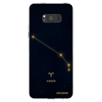 Picasee átlátszó szilikon tok az alábbi mobiltelefonokra Samsung Galaxy S8 G950F - ARIES