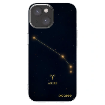 Picasee átlátszó szilikon tok az alábbi mobiltelefonokra Apple iPhone 15 - ARIES