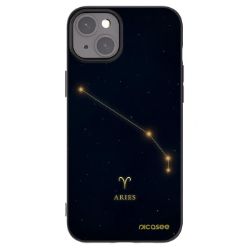 Picasee fekete szilikon tok az alábbi mobiltelefonokra Apple iPhone 15 Plus - ARIES