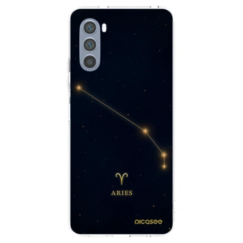 Picasee átlátszó szilikon tok az alábbi mobiltelefonokra Motorola Moto G62 - ARIES