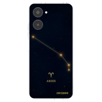 Picasee átlátszó szilikon tok az alábbi mobiltelefonokra Realme 10 4G - ARIES