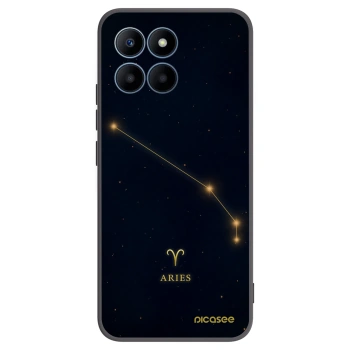 Picasee fekete szilikon tok az alábbi mobiltelefonokra Honor 70 Lite - ARIES