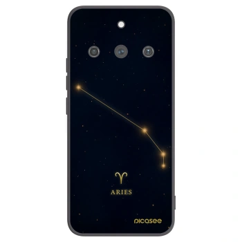 Picasee fekete szilikon tok az alábbi mobiltelefonokra Realme 11 Pro+ - ARIES