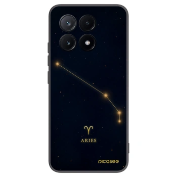 Picasee fekete szilikon tok az alábbi mobiltelefonokra Xiaomi Poco X6 Pro - ARIES