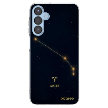 Picasee átlátszó szilikon tok az alábbi mobiltelefonokra Samsung Galaxy A15 A156B 5G - ARIES