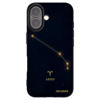 Picasee fekete szilikon tok az alábbi mobiltelefonokra Apple iPhone 16 - ARIES