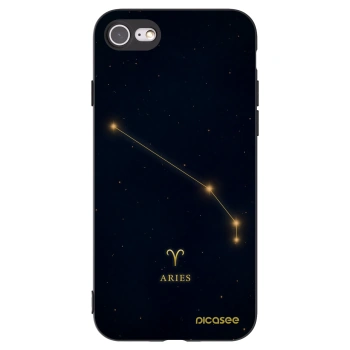 Picasee fekete szilikon tok az alábbi mobiltelefonokra Apple iPhone 8 - ARIES