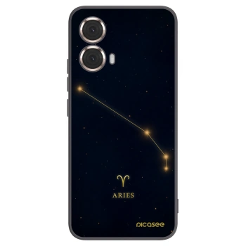 Picasee fekete szilikon tok az alábbi mobiltelefonokra Motorola Moto G85 - ARIES