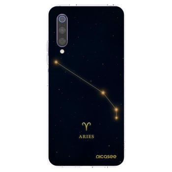 Picasee átlátszó szilikon tok az alábbi mobiltelefonokra Xiaomi Mi 9 - ARIES