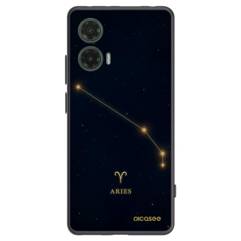 Picasee fekete szilikon tok az alábbi mobiltelefonokra Motorola Moto G35 5G - ARIES