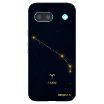 Picasee fekete szilikon tok az alábbi mobiltelefonokra Google Pixel 8a - ARIES