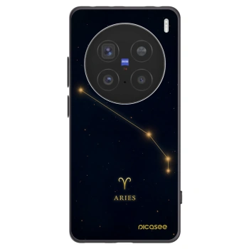 Picasee fekete szilikon tok az alábbi mobiltelefonokra Vivo X200 Pro - ARIES