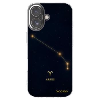 Picasee átlátszó szilikon tok az alábbi mobiltelefonokra Apple iPhone 17 - ARIES