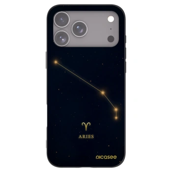 Picasee fekete szilikon tok az alábbi mobiltelefonokra Apple iPhone 17 Pro Max - ARIES