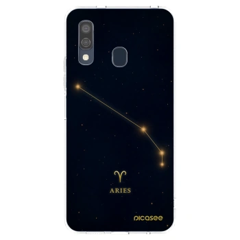 Picasee átlátszó szilikon tok az alábbi mobiltelefonokra Samsung Galaxy A40 A405F - ARIES