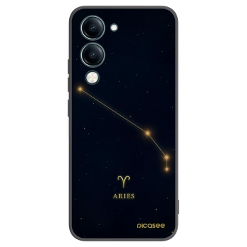 Picasee fekete szilikon tok az alábbi mobiltelefonokra Vivo Y29s 5G - ARIES