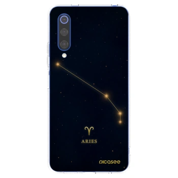 Picasee átlátszó szilikon tok az alábbi mobiltelefonokra Xiaomi Mi 9 SE - ARIES