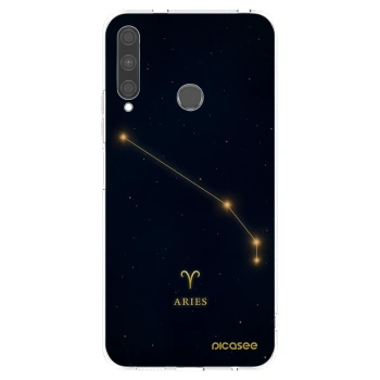 Picasee átlátszó szilikon tok az alábbi mobiltelefonokra Huawei P40 Lite E - ARIES