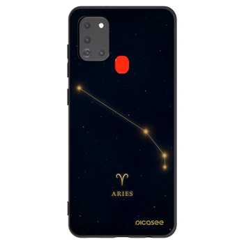 Picasee fekete szilikon tok az alábbi mobiltelefonokra Samsung Galaxy A21s - ARIES