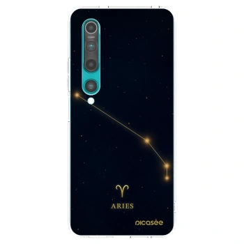 Picasee átlátszó szilikon tok az alábbi mobiltelefonokra Xiaomi Mi 10 - ARIES