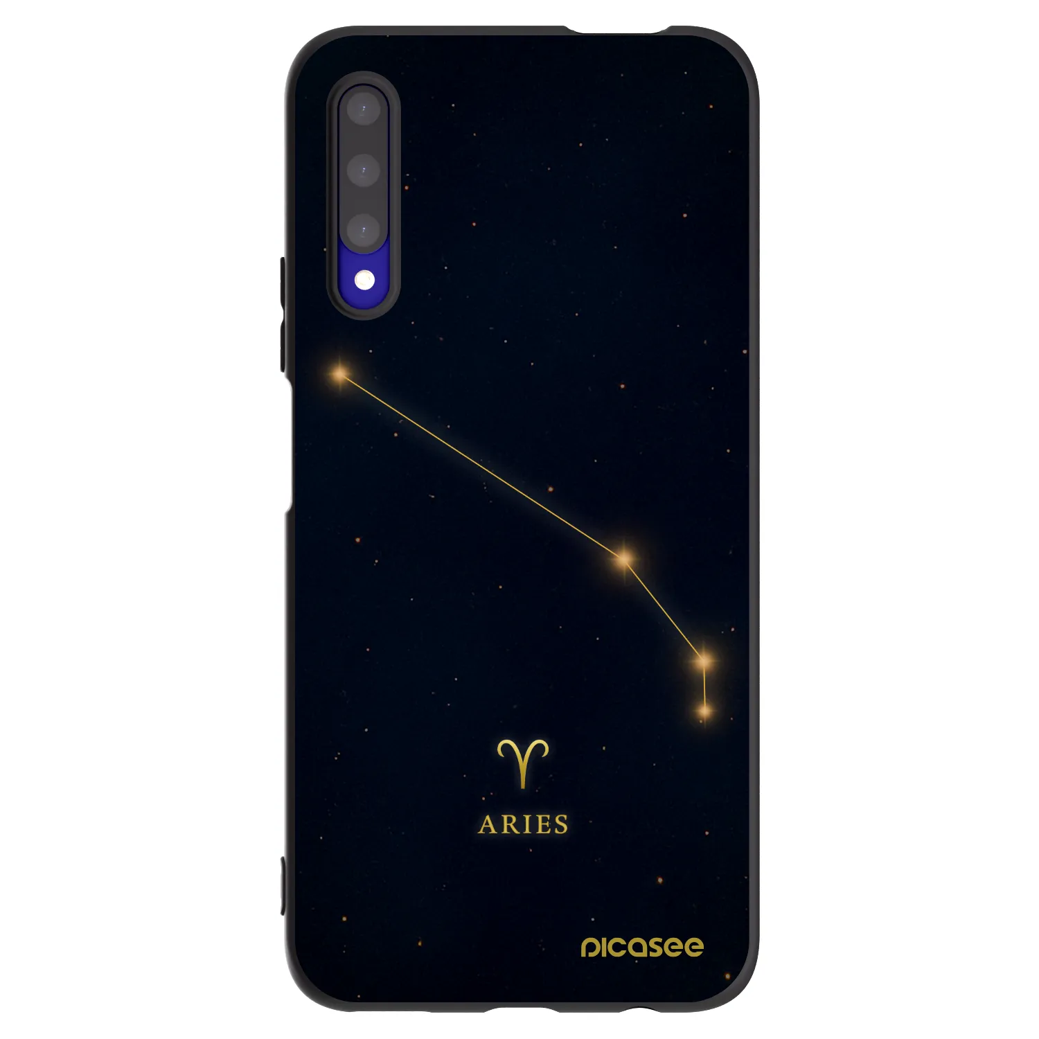 Picasee fekete szilikon tok az alábbi mobiltelefonokra Honor 9X Pro - ARIES