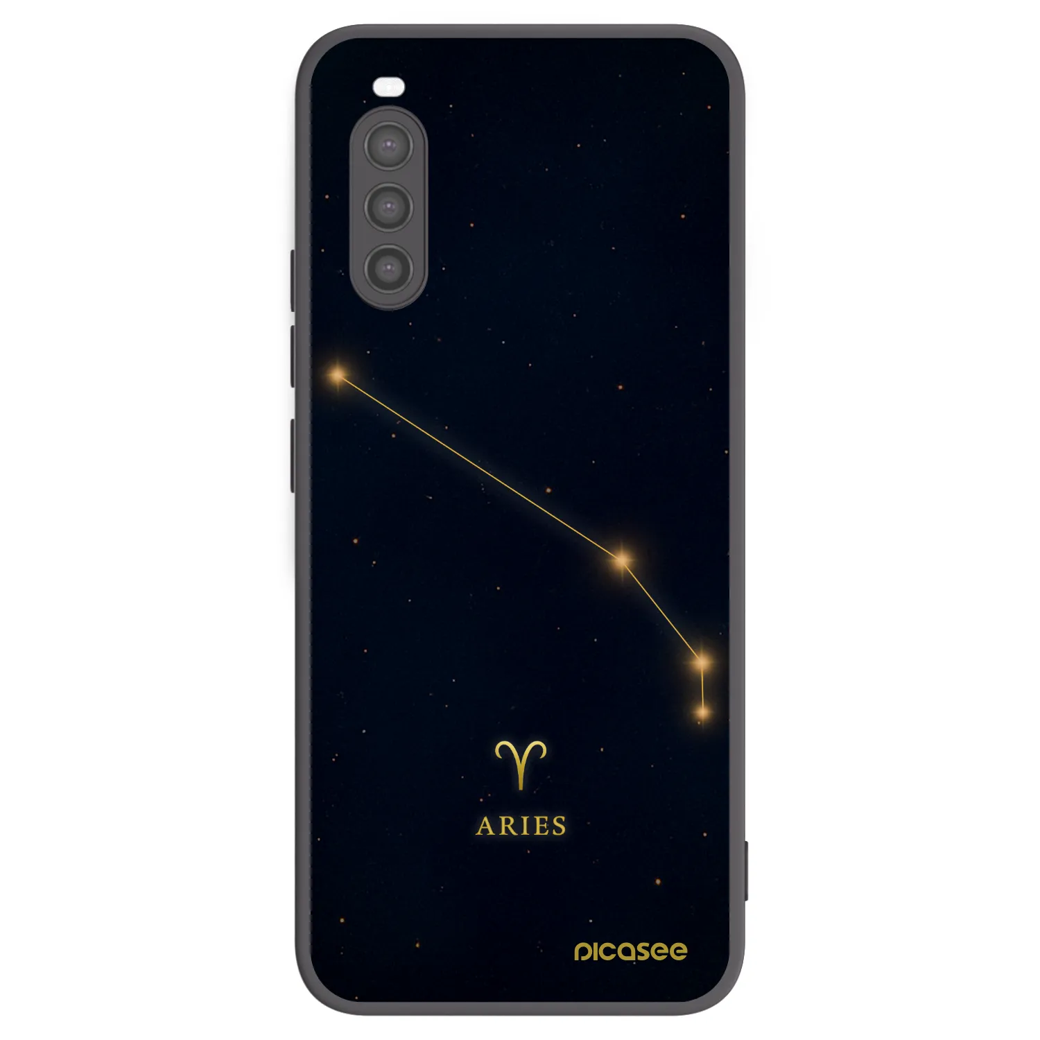 Picasee fekete szilikon tok az alábbi mobiltelefonokra Sony Xperia 10 II - ARIES