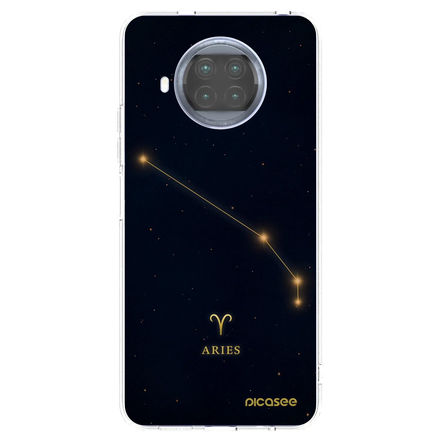 Picasee átlátszó szilikon tok az alábbi mobiltelefonokra Xiaomi Mi 10T Lite - ARIES