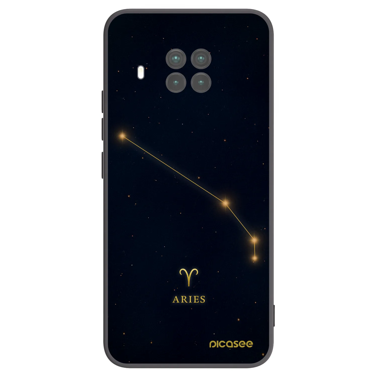 Picasee fekete szilikon tok az alábbi mobiltelefonokra Xiaomi Mi 10T Lite - ARIES